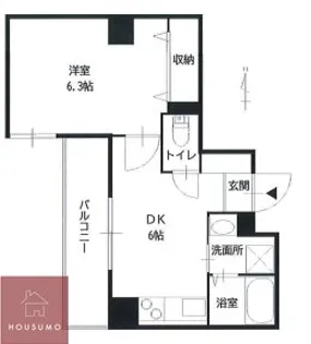 テラスレジデンス梅田東【501号室】の間取り