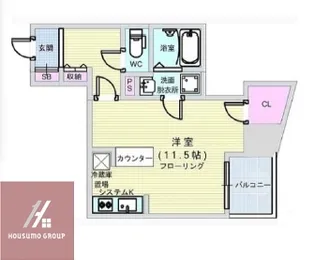 シーズ本町南【2階】の間取り