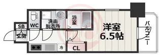 エスリード阿波座プライムコート【4階】の間取り