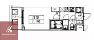 SーRESIDENCE天満GRACIS【2階】の間取り