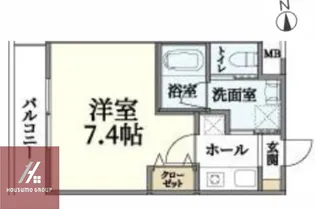 AILE京橋【3階】の間取り