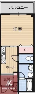 リバーヴィレッジ新森【405号室】の間取り