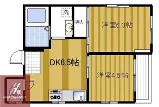 ハイツ優【302号室】の間取り
