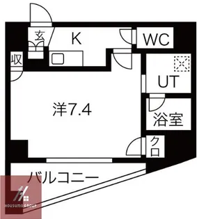 ウィンベル同心1丁目【1002号室】の間取り