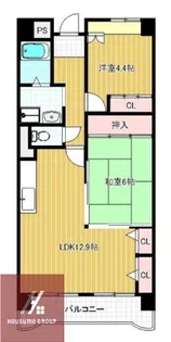 ロイヤル鶴見【6階】の間取り