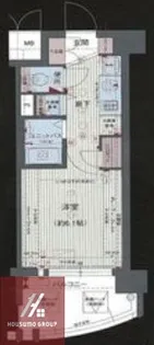 プレサンス天満ステーションフロント【210号室】の間取り