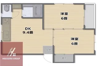 Avanzare三先【4階】の間取り