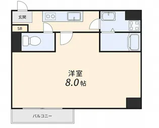 HOPETREE 天王寺【7階】の間取り