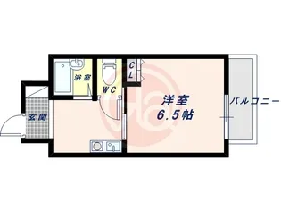 CASA DE PAO【4階】の間取り