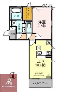 TMSコート【101号室】の間取り
