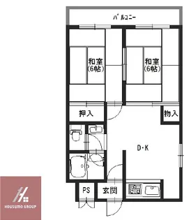 関目ハイツ【302号室】の間取り