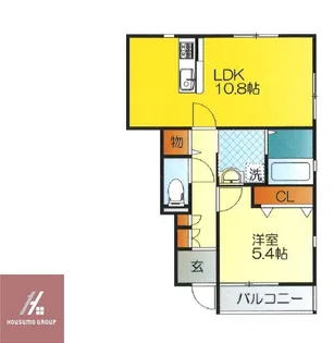 Gran・casa(グラン・カーサ)【B棟1階号室】の間取り