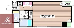 コーシン北浜【6階】の間取り