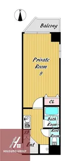 Collection桜ノ宮Ⅱ【4階】の間取り