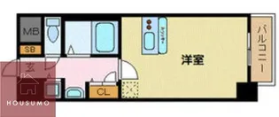 アクアプレイス天満クラシック【2階】の間取り