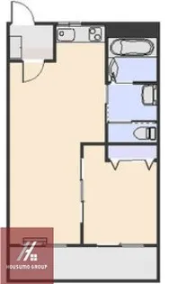 シャトー若杉マンション【505号室】の間取り