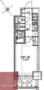 S-RESIDENCE都島【210号室】の間取り