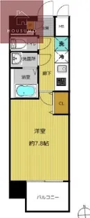 セオリー大阪EAST DOOR【5階】の間取り