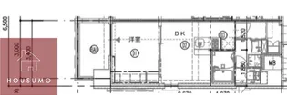 GARDENIA鶴見【501号室】の間取り