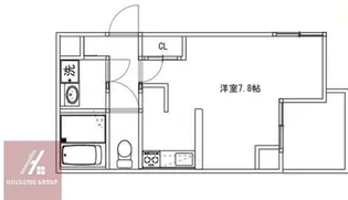 UMEDA ISLAND RESIDENCE【5階】の間取り