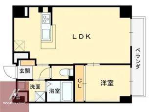 アティーナ守口【9階】の間取り