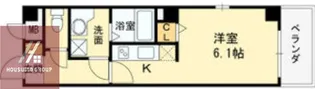 LIVE SQUARE 豊秀【4階】の間取り