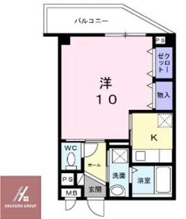チェリーブロッサム2【1階】の間取り