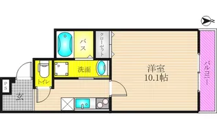 フジパレス針中野【2階】の間取り