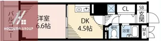 プレサンス千日前通【4階】の間取り