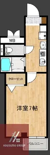 サンコート緑橋【302号室】の間取り