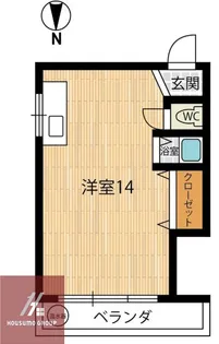 EXIT13【301号室】の間取り