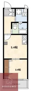 フェブライオ都島本通【6階】の間取り