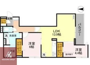 S★S CASA【1階】の間取り
