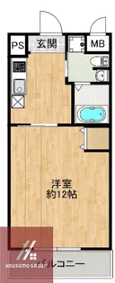 フェリスSEKIME【4階】の間取り