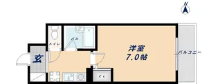 エスリード本町【6階】の間取り