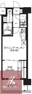 エグゼ難波ザ・ゲート【2階】の間取り