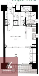 リーガル四ツ橋立売堀【403号室】の間取り