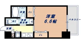 エル・セレーノ九条【7階】の間取り