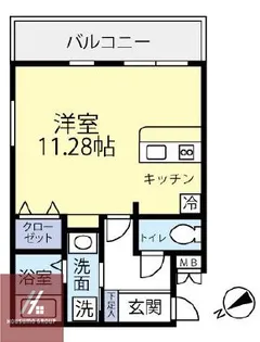 ヴィクトワール放出【202号室】の間取り