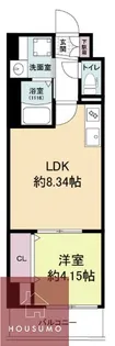 ACT DOORS 天六【3階】の間取り