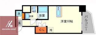 T’s SQUARE 大阪城【3階】の間取り