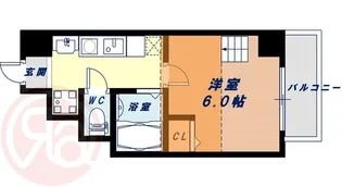 ハクユウ元町【5階】の間取り