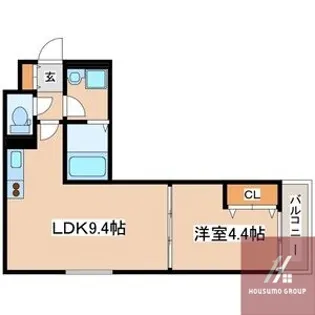 SERIRIA COMFORT:ABIKO【3階】の間取り