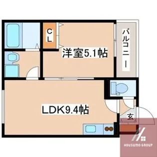SERIRIA COMFORT:ABIKO【3階】の間取り