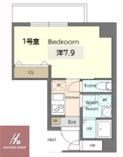 リベラ千林大宮【201号室】の間取り