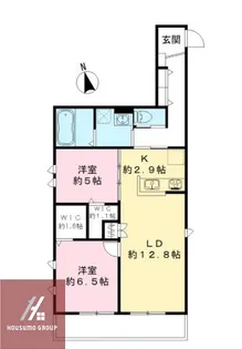 ユアメゾン プリーモ【1階】の間取り