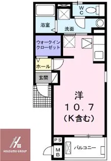 グラン・カーズ【105号室】の間取り