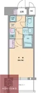 レジュールアッシュザ・パークフロント【405号室】の間取り
