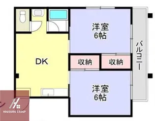 スリーハイツ【2階】の間取り