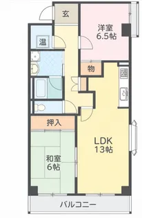 メゾン・エレック【5階】の間取り